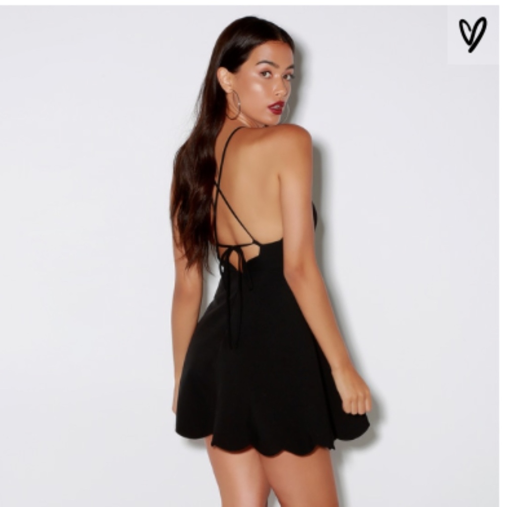 Lulus Play On Curves Black Backless Dress - XS